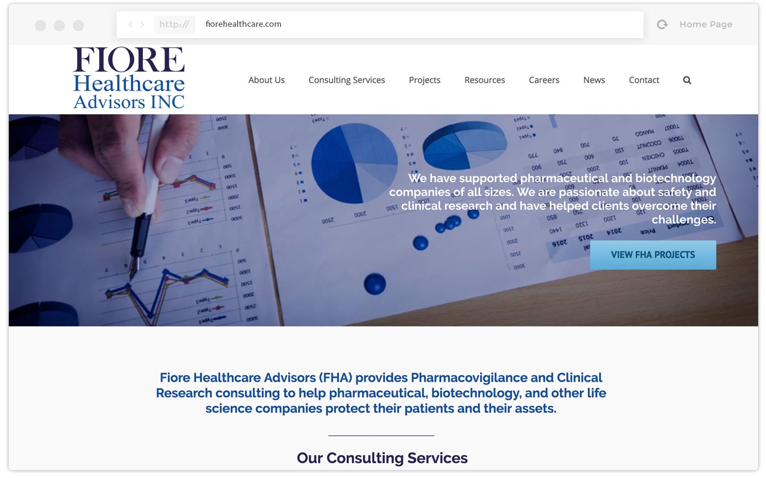 Medical Consultants Website